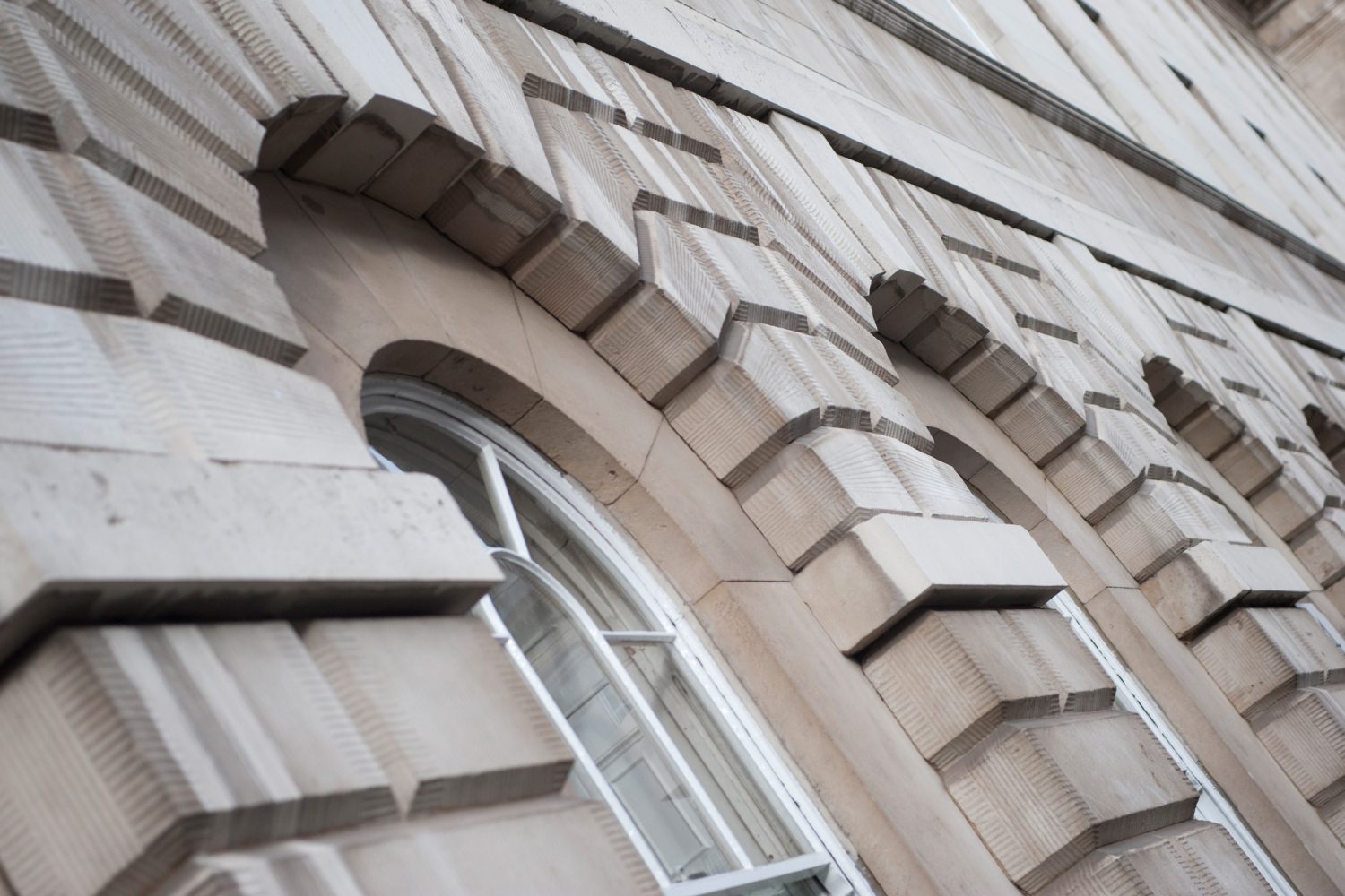 5 Stone Buildings - windows