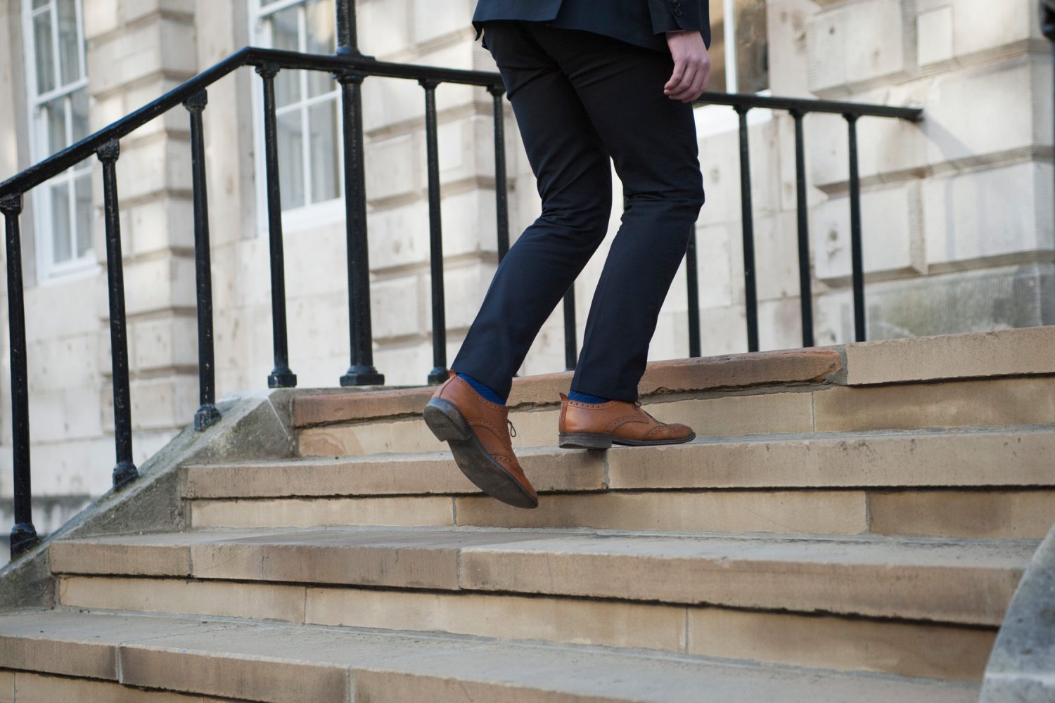 Steps outside 5 Stone Buildings