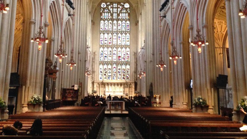 The Interior of The Abbey 