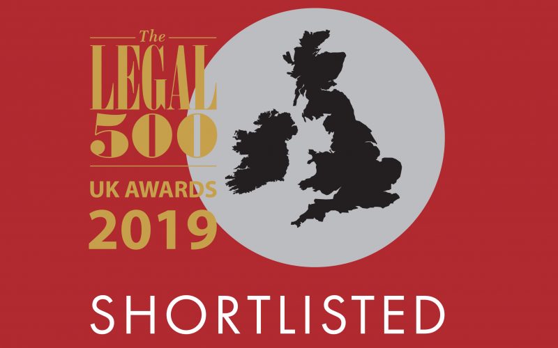 The Legal 500 UK Awards 2019: 5 Stone Buildings shortlisted