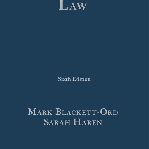 The 6th edition of “Partnership Law” by Mark Blackett-Ord and Sarah Haren has just been published