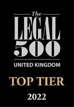 Legal 500 2022 – “The pre-eminent Chancery set”