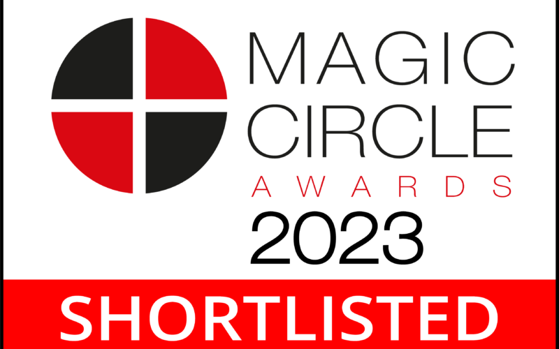 Short listed for Chambers of the year Magic Circle Awards 2023